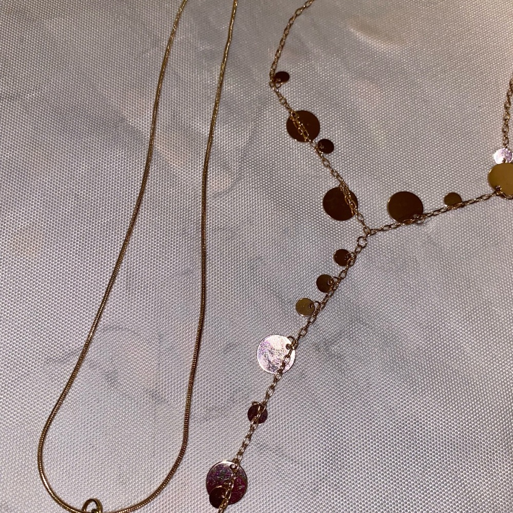 Two gold necklaces - Picture 5 of 5